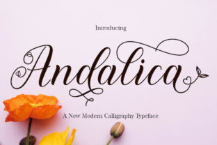 Andalica Script Handwritten Font for Creative Makers