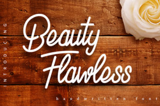 Beauty Flawless Script Font for Elegant Branding