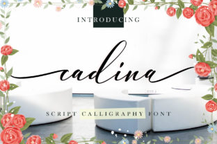 Cadina Script Handwritten Font for Makers