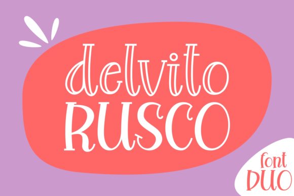 Delvito Rusco: A Script Handwritten Font for Authentic Brand Identity
