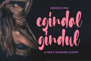 Egindal Gindul: A Bold Script Handwritten Font for Real Branding