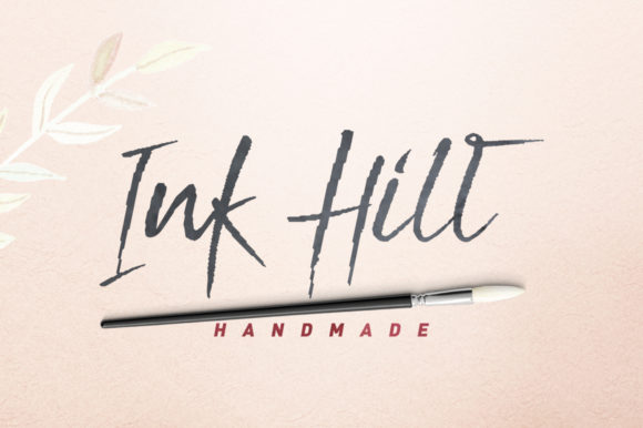 Ink Hill: A Modern Handwritten Script Font for Small Business Branding