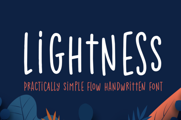 Lightness Font for Creative Projects