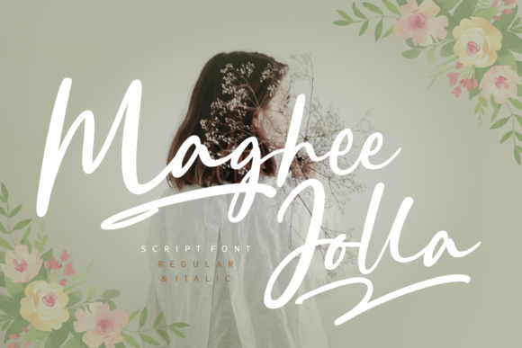 Maghee Jolla: A Light & Casual Script Handwritten Font for Makers
