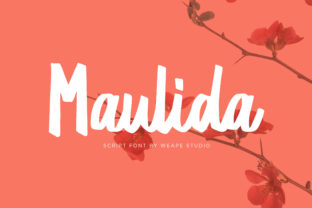 Maulida Script Handwritten Font for Elegant Craft Projects