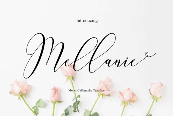 Mellanie Script Handwritten Font for Warm, Bold Branding