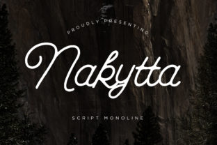 Nakytta Font for Elegant Crafting Projects and Branding