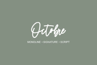 Octobre Font for Polished, Personal Branding
