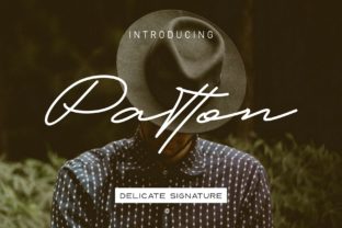 Patton: A Signature-Like Typeface for Campaigns That Feel Human