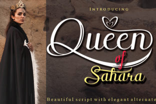Queen of Sahara Script Handwritten Font