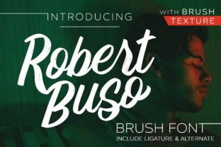 Robert Buso: A Modern Script Handwritten Font Worth Owning