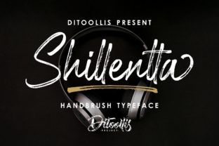 Shillentta: A Strong and Dynamic Script Handwritten Font for Real Branding