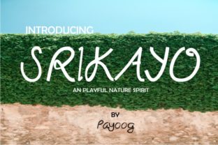 Srikayo: A Fluid Script Handwritten Font for Digital Branding