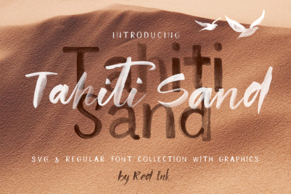 Tahiti Sand Font for Holiday-Themed Branding & Script Handwritten Designs