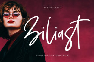 Ziliast: A Sophisticated Script Handwritten Font for Elegant Branding